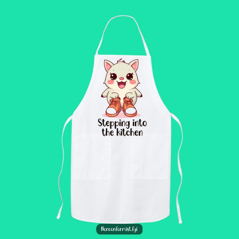 Funny Kitchen Quirks Apron: Creature Cooking Fun, Hilarious Gift