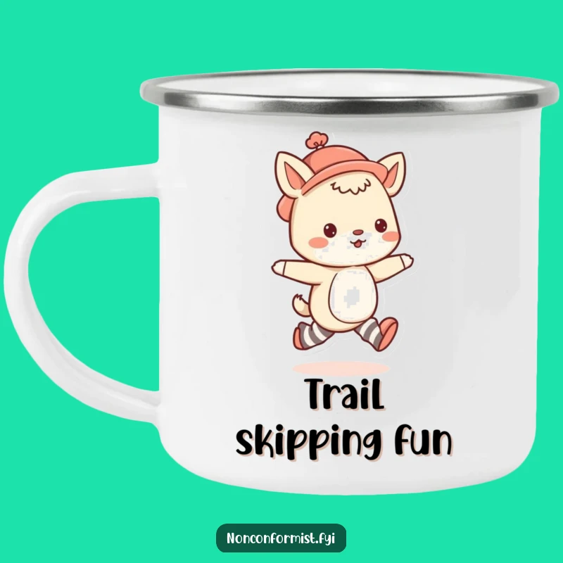 Funny Animal Camping Mug: Quirky Adventures, Great Outdoor Gift!