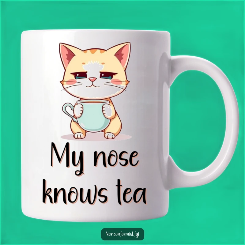 Funny Cat Balancing Teacup Mug: A Hilarious Gift for Cat Lovers