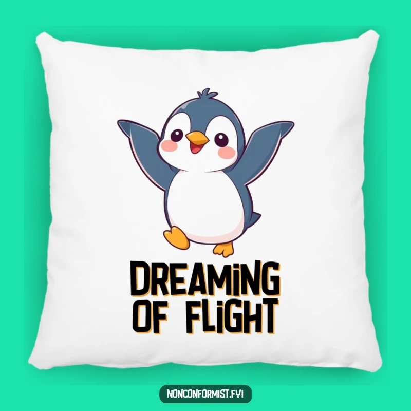 Funny Penguin Pillow: Cozy Kawaii Character Cushion for Comfy Giggles