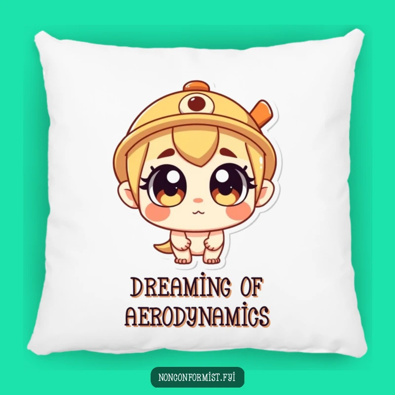 Funny Propeller Hat Explorer Pillow: Cuddle Up with This Curious Character, Comfy Funny Gift