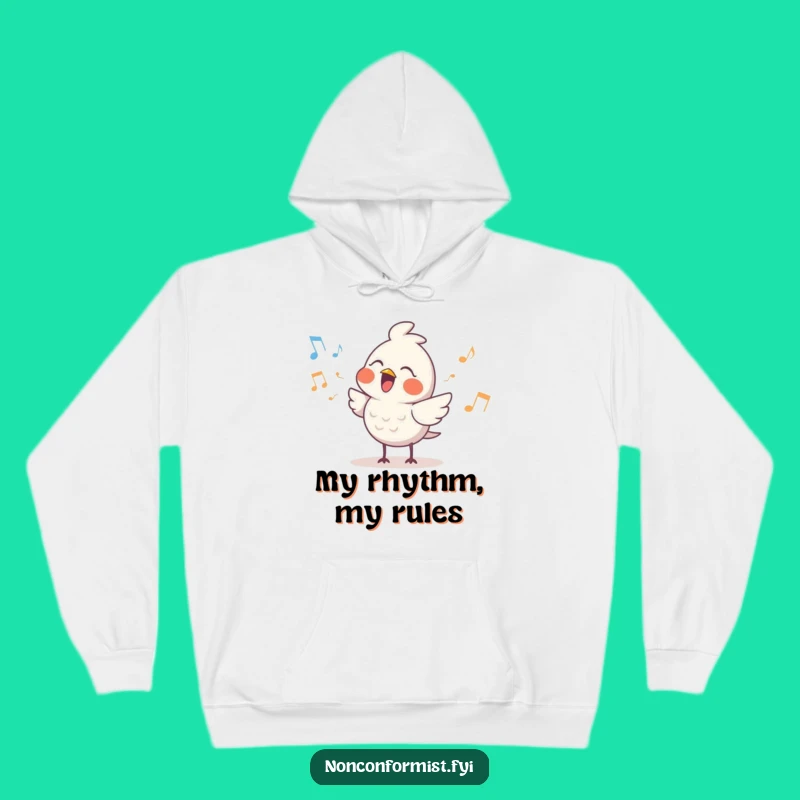 Funny Cute Bird Hoodie: Cozy Quirky Song - Great Hilarious Gift